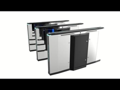 Abitudine scorrevole del cancello girevole del portone della barriera di acciaio inossidabile SUS304 con l'allarme del cicalino