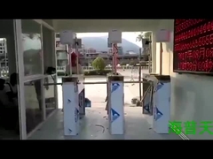 Bi Access direzionale del braccio del lettore di schede del cancello girevole del treppiede del cantiere 3