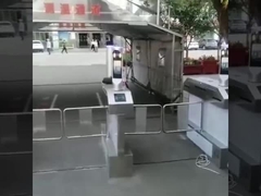 Portone astuto accessibile della barriera dell'oscillazione di sicurezza del veicolo AG-PX31122802 per all'aperto