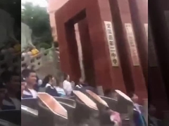 Cancello girevole automatico di handicap della stazione ferroviaria del cancello girevole della barriera della falda dei semi