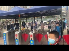 Cancelli girevoli ottici della barriera della barriera ritrattabile della falda del portone della barriera della falda