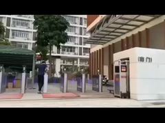 Cancello girevole ottico AC220V/110V della barriera dell'oscillazione del metallo una garanzia da 1 anno