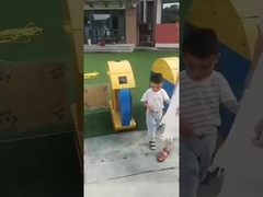 cancello girevole 0.2s del portone della barriera dell'oscillazione di asilo 40p/minute per il campo da gioco per bambini