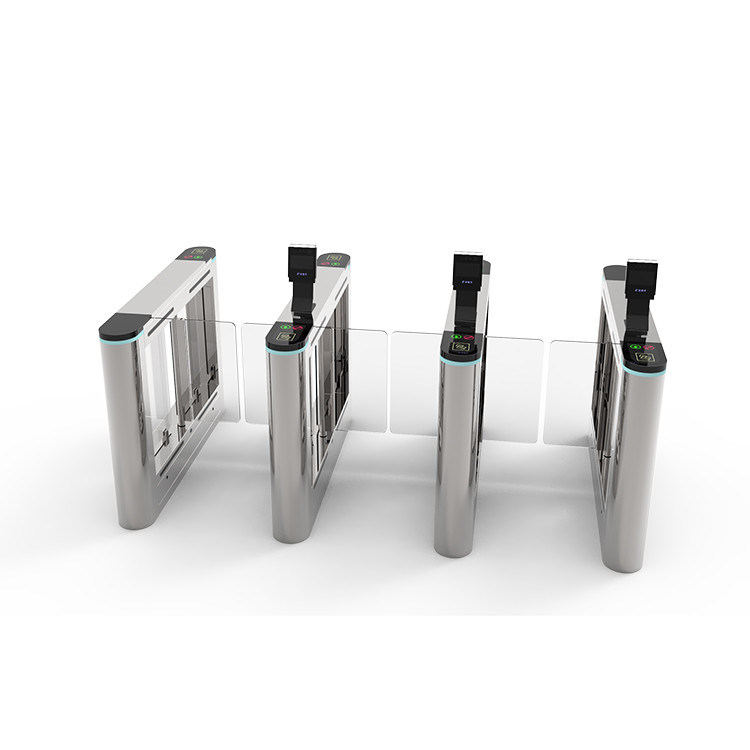 Mezze porte dell'interno all'aperto di sicurezza del cancello girevole di altezza per il sistema biometrico del controllo di accesso